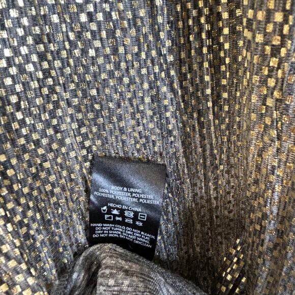 SABINA MUSAYEV AGATHA DRESS - GOLD Long
Sleeve Shift Dress Women’s Size M - Picture 8 of 14